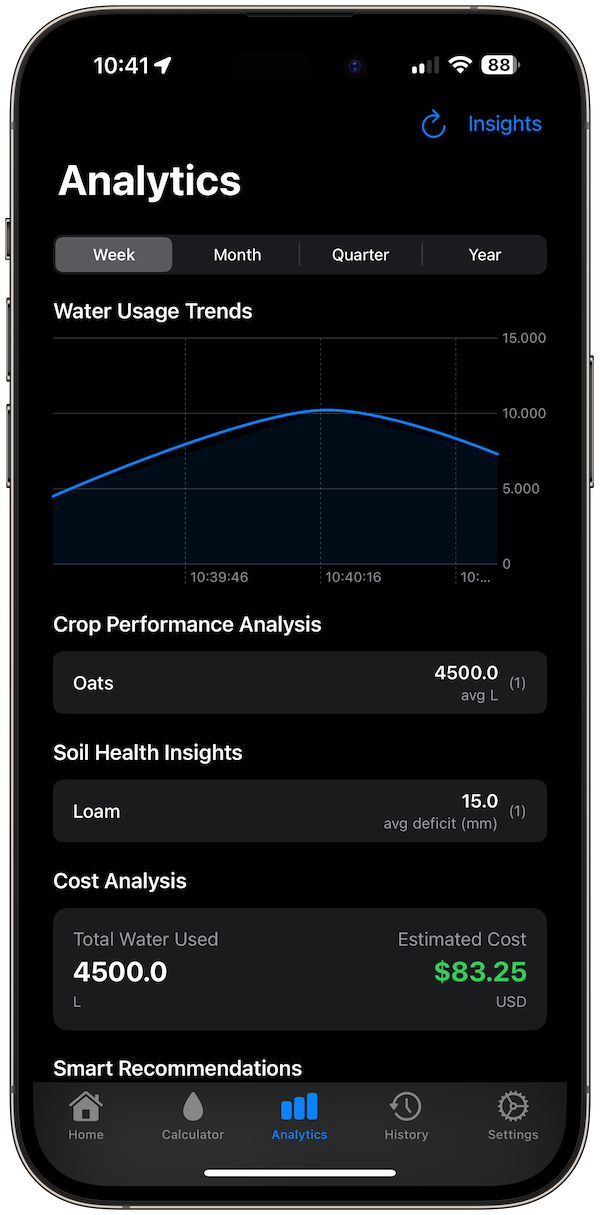 irrigation-calculator screenshot 5